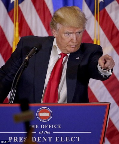 Trump họp báo lần đầu, nói "Tôi nghĩ Nga hack bầu cử" - 2