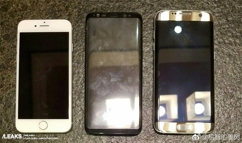 Ảnh “nóng” Samsung Galaxy S8 đọ dáng iPhone 7