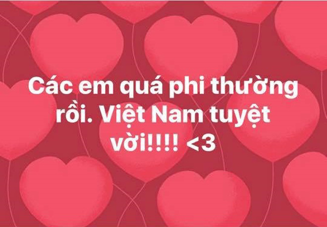 Facebook ngập tràn lời chúc, U23 Việt Nam vẫn vô địch trong lòng người hâm mộ - 6