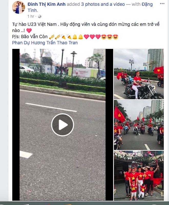 Dân mạng sôi sục chờ đón U23 Việt Nam về sân bay Nội Bài - 4