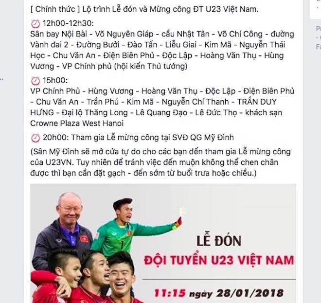Dân mạng sôi sục chờ đón U23 Việt Nam về sân bay Nội Bài - 15