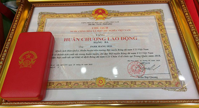 Thủ tướng trao tặng Huân chương cho đội tuyển U23 Việt Nam - 3