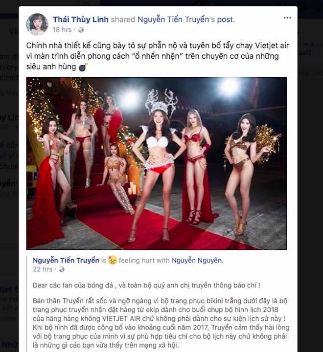 Dân mạng "nóng mặt" đòi tẩy chay VietJet Air vì "chiêu đãi" U23 VN bằng bikini - 2