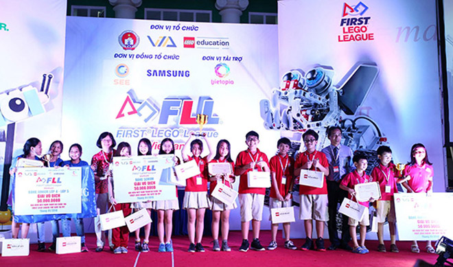 Sôi động chung kết cuộc thi “Khoa học ứng dụng First Lego League 2018” - 7
