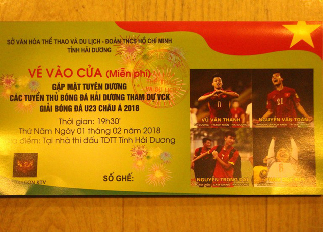 Lễ vinh danh 4 tuyển thủ U23 Việt Nam quê Hải Dương diễn ra như thế nào? - 4