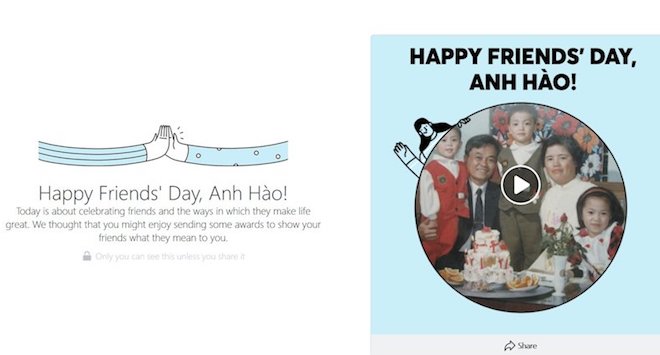 Video tình bạn trên Facebook phiên bản 2018 đã có, xem hướng dẫn ở đây - 2