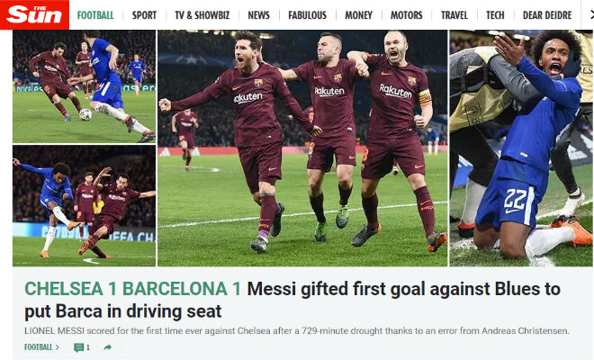 Chelsea "rơi vàng" trước Barca: Báo Anh công kích “Terry đệ nhị” - 2