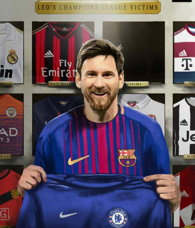 Messi "xé lưới" Chelsea phá lời nguyền: Triệu fan phong Đấng cứu thế - 2