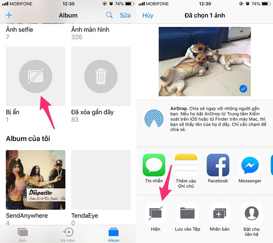 2 cách ẩn hình ảnh và video riêng tư trên iPhone - 2