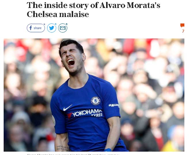 Morata 75 triệu bảng: “Ngon giai” nhưng quá yếu ở Ngoại hạng Anh - 2