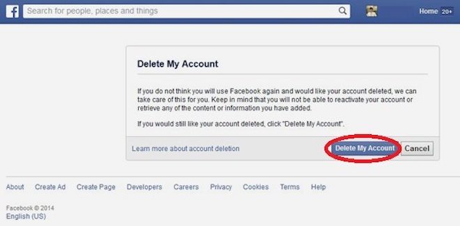 Hướng dẫn xóa Facebook cập nhật mới nhất 2018 - 4