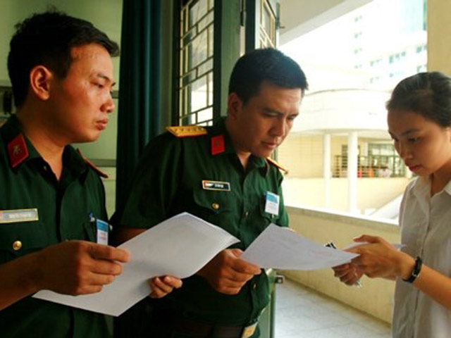 Công bố chỉ tiêu tuyển sinh các trường quân đội năm 2018