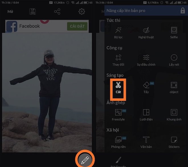 Hướng dẫn tách ghép ảnh trên điện thoại như Photoshop - 2