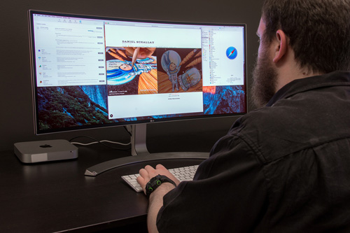 LG ra mắt màn hình máy tính cho game thủ và dân thiết kế