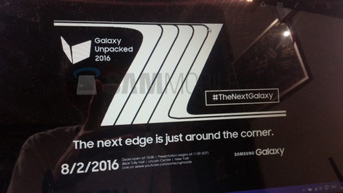 [Galaxy Note 7] : Samsung ấn định ngày ra mắt 