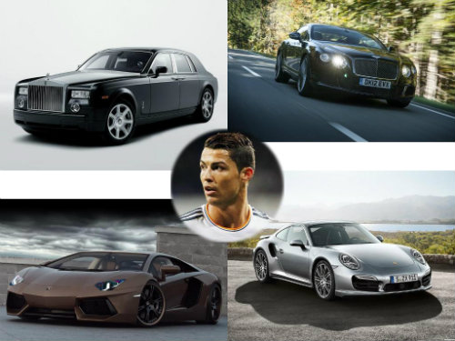 Định giá dàn xế khủng của chân sút Cristiano Ronaldo - 1