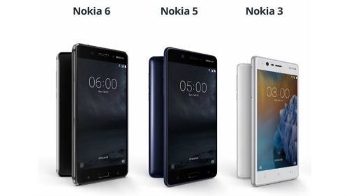 Đã có giá bộ ba Nokia 3, 5, 6 tại Việt Nam