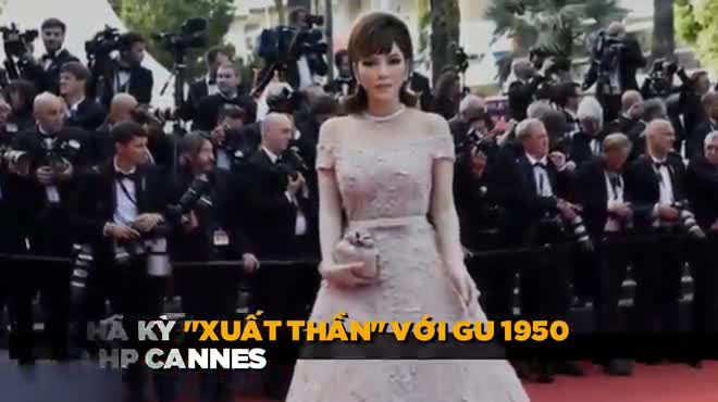 Lý Nhã Kỳ "xuất thần" ở Cannes, Hari Won trẻ và sexy hơn "gái 18"