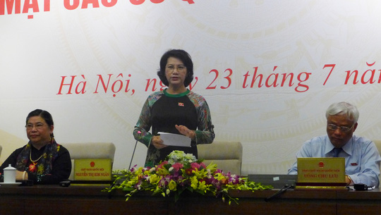 Chủ tịch QH: Ông Võ Kim Cự có trách nhiệm trả lời về Formosa - 1