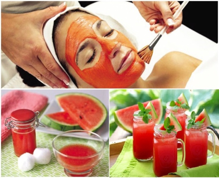 8 bí kíp dưỡng da ít người biết từ cùi, ruột dưa hấu - 5