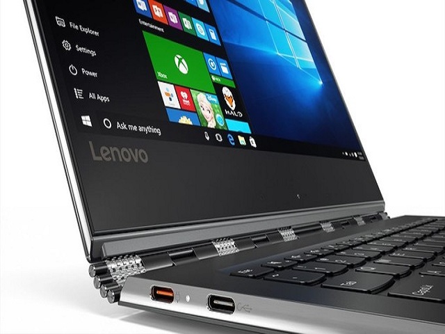Lenovo Yoga 910 trang bị màn hình 4K và cảm biến dấu vân tay