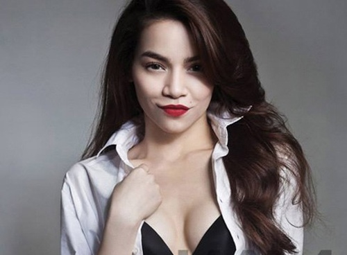 Hồ Ngọc Hà ngày càng bạo dạn 