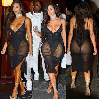 15 kiểu váy áo trong suốt khoe cơ thể của Kim Kardashian - 15