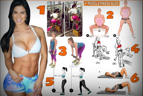 Cách tập để mông, đùi sexy như "hoa hậu cơ bắp Brazil" - 2