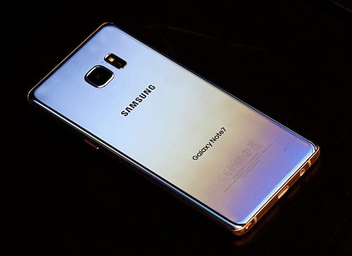 Người dùng phàn nàn pin tụt nhanh trên Galaxy Note7 bản thay thế