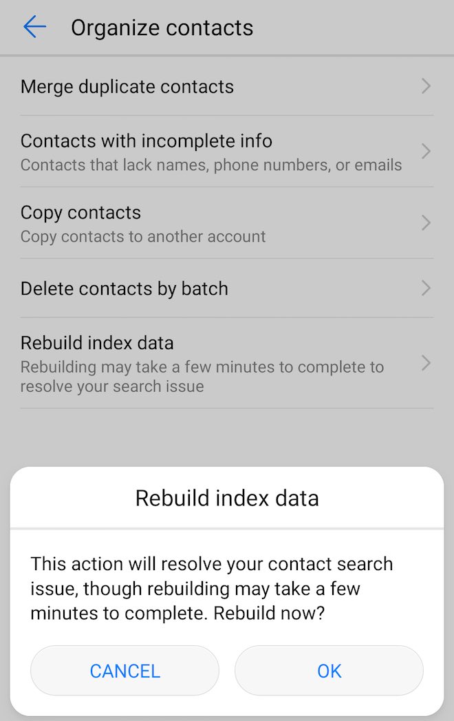 Thủ thuật Android: Sửa lỗi không tìm thấy ai đó trong danh bạ - 2