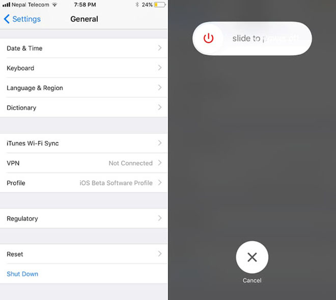 Thủ thuật iOS 11: Tắt nhanh iPhone không cần chạm vào nút nguồn - 2