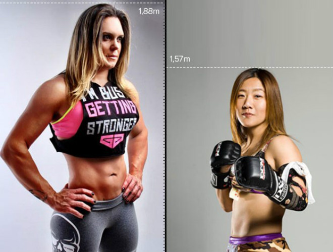 Cú sốc MMA: "Quái nữ khổng lồ" đá gãy tay đả nữ 45 tuổi - 1