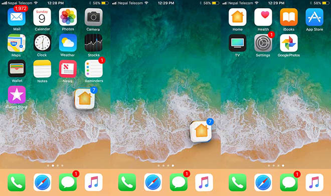 Thủ thuật iOS 11: Di chuyển, sắp xếp nhiều biểu tượng ứng dụng cùng lúc - 2