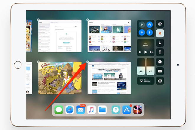 Dùng Force Quit để tắt "nóng" ứng dụng trên iPad chạy iOS 11 - 2