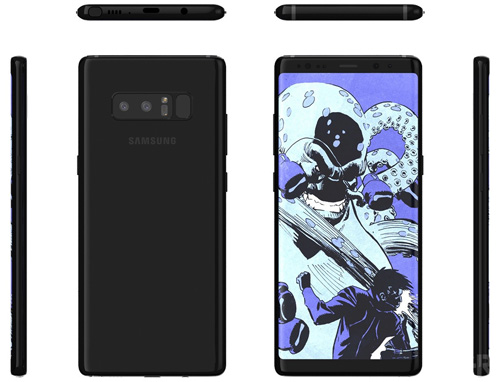 NÓNG: Ảnh chi tiết Galaxy Note 8, có camera kép mặt sau NÓNG: Ảnh chi tiết Galaxy Note 8, có camera kép mặt sau