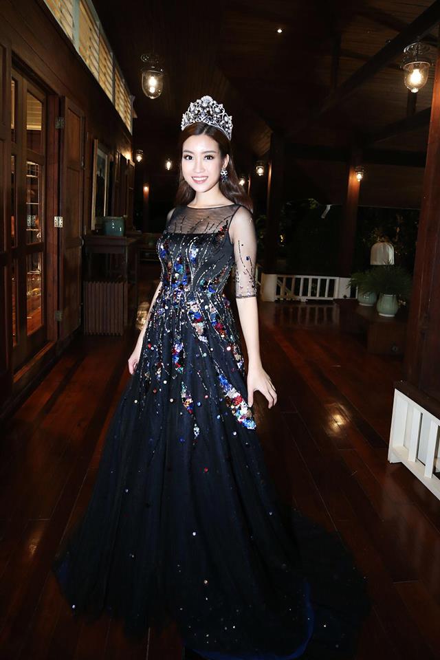 Đỗ Mỹ Linh đẹp lấn át Hoa hậu Hoàn vũ 2015 - 3