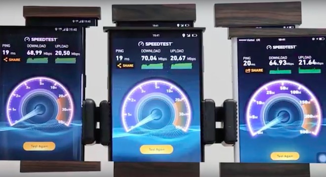 Cộng đồng mạng "bóc phốt" video đo tốc độ 4G trên Bphone 2 bằng... Wi-Fi Cộng đồng mạng "bóc phốt" video đo tốc độ 4G trên Bphone 2 bằng... Wi-Fi