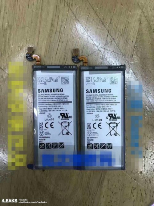 Galaxy Note 8 sẽ có pin 3300 mAh Galaxy Note 8 sẽ có pin 3300 mAh