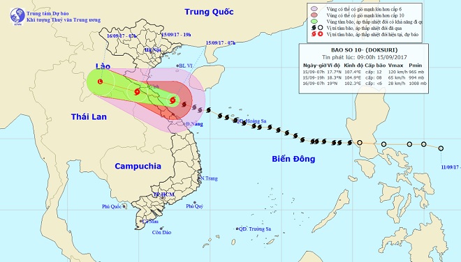 CẬP NHẬT bão số 10: Bão đổ bộ, tháp truyền hình cao 100m đổ sập - 23