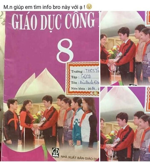 Trào lưu truy tìm trai xinh gái đẹp trong sách giáo khoa - 9