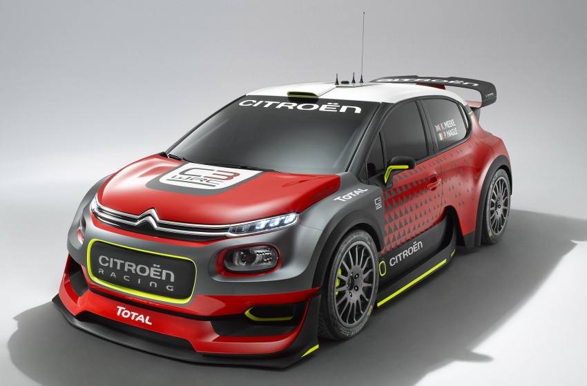 Citroen trở lại với mẫu C3 WRC Concept tại WRC 2017 - 3