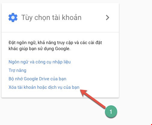 4 bước để xóa vĩnh viễn tài khoản Google - 2