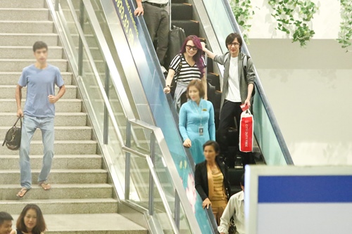 Mỹ Tâm khiến sân bay náo loạn lúc nửa đêm - 1