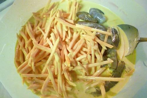 Bánh tôm chiên khoai lang giòn ngọt ăn chơi dịp cuối tuần - 3