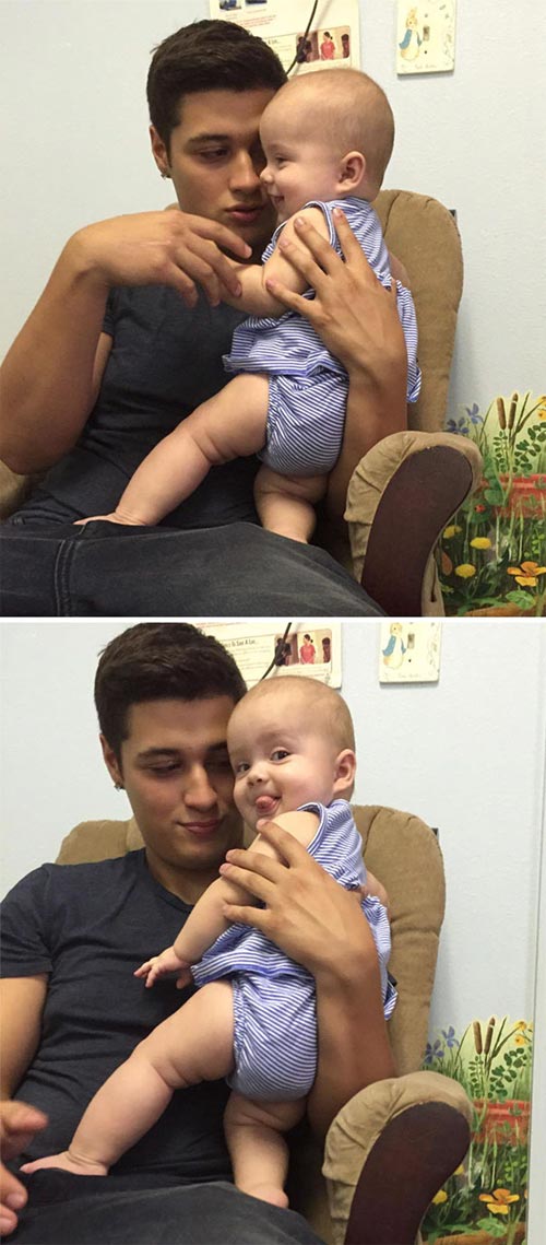 Bật cười với biểu cảm siêu đáng yêu của các bé - 5