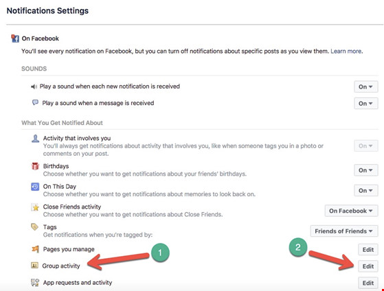 Tắt bớt thông báo phiền phức trên Facebook - 2