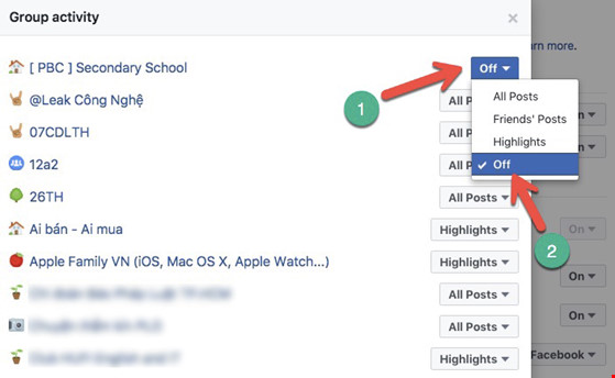 Tắt bớt thông báo phiền phức trên Facebook - 3
