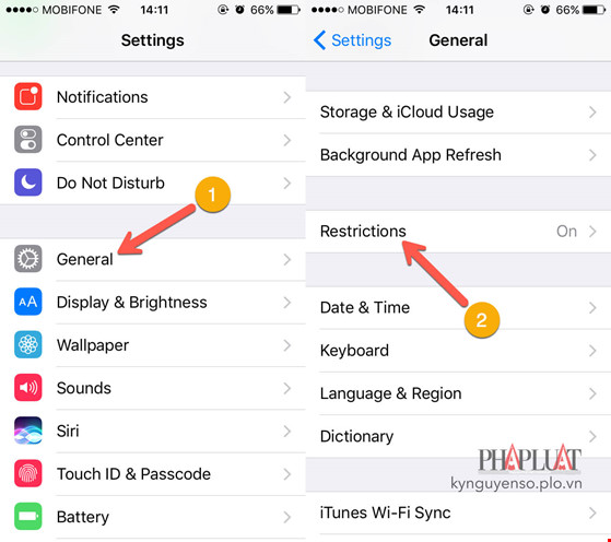 Sửa lỗi không thể xóa ứng dụng trên iPhone - 1