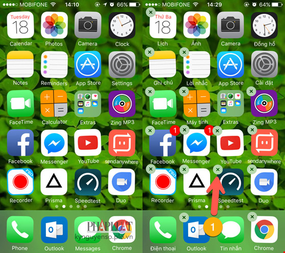 Sửa lỗi không thể xóa ứng dụng trên iPhone - 3