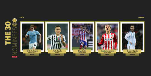 Ronaldo dẫn đầu 5 ứng viên đầu tiên tranh QBV 2016 - 4